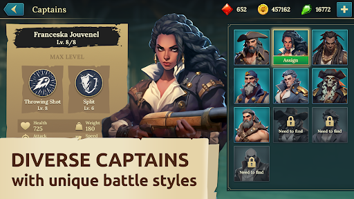 Screenshot of Pirate Ships・Build and Fight