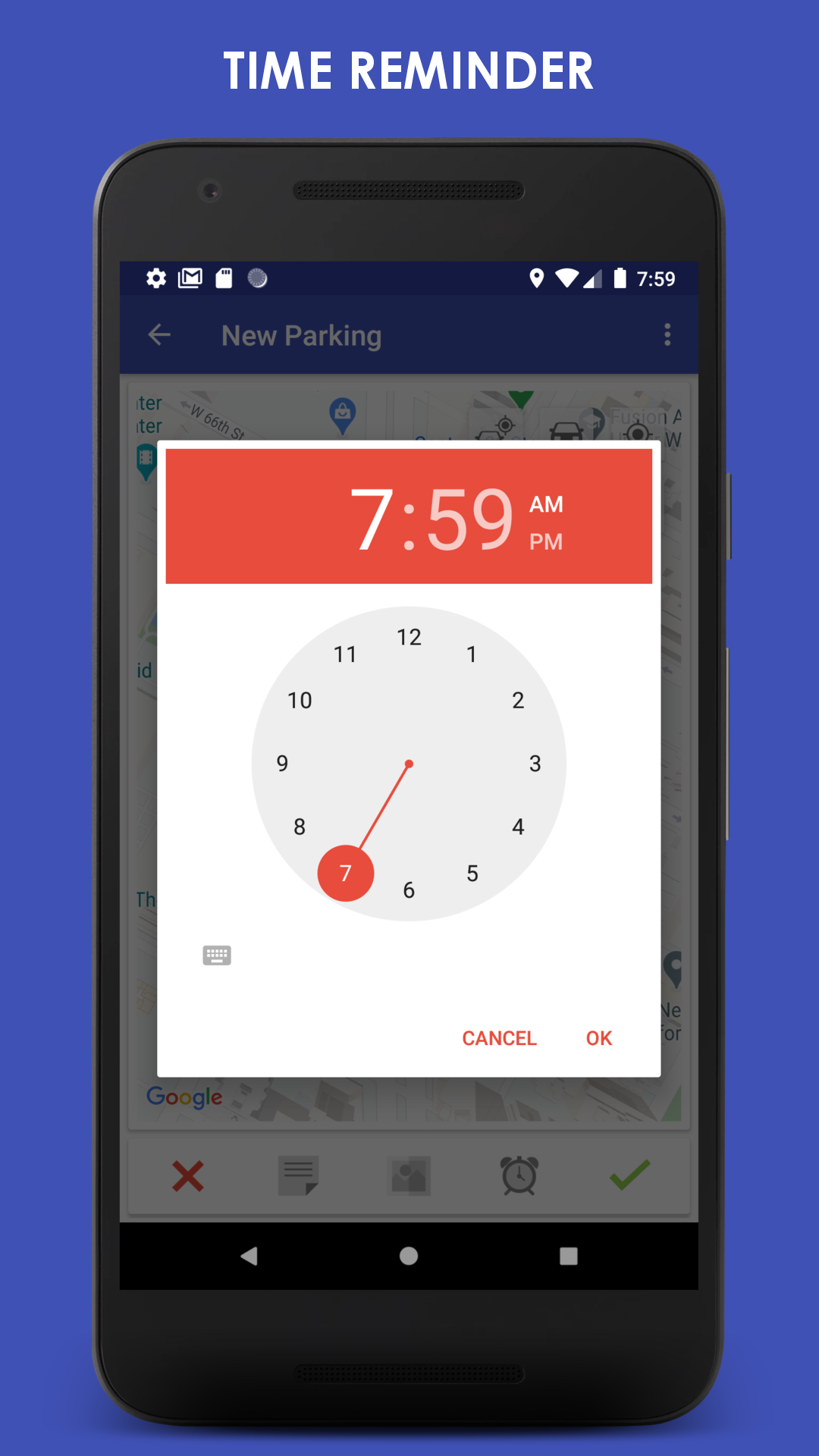 Android application ParKing: Where is my car? Find my car - Automatic screenshort