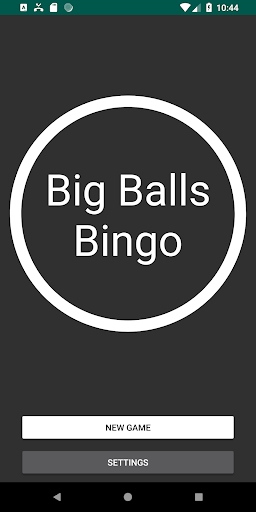 Android application Big Balls Bingo screenshort