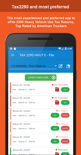 Tax2290.com - File 2290 Online Screen 2