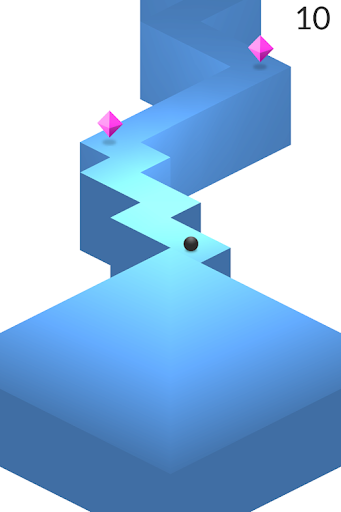 ZigZag Black ball Screen 2