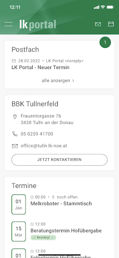 LK-Portal Screen 2
