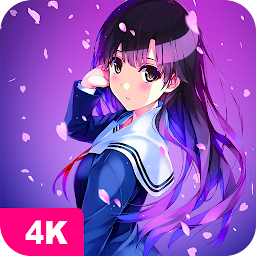 「Anime Wallpapers 4K (Otaku)」のアイコン画像