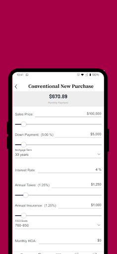 Lincoln Federal: My Mortgage Screen 3