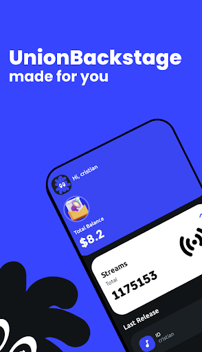 Android application UnionBackstage screenshort
