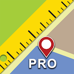 Cover Image of Download Maps Ruler Pro  APK