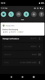 Charger Alert (Akkuzustand) Screenshot