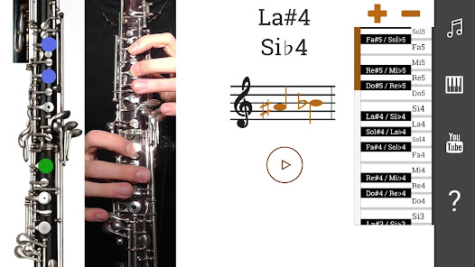 2D Oboe Fingering Chart 1.0.5 APK + Mod (Free purchase) for Android