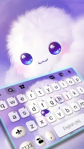 Cute Fluffy Cloud Keyboard Bac Unknown