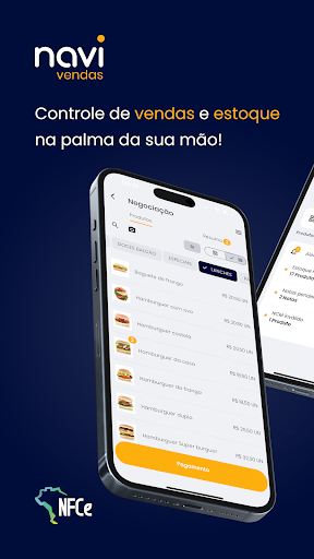 Android application PDV - Navi Vendas screenshort