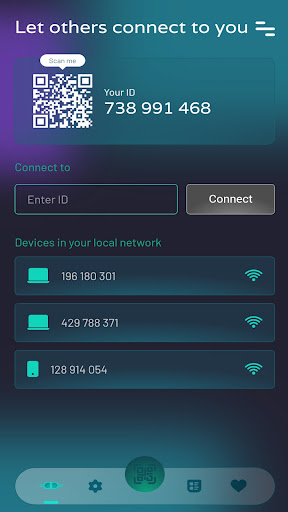 Android application sharease screenshort