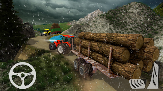 Hill Cargo Tractor Trolley Simulator Farming Game 1.1 screenshots 5