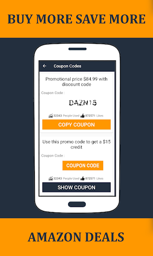 Amazon Coupon ticket