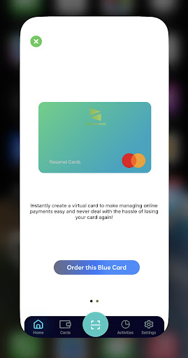 Android application Rasamal Wallet screenshort