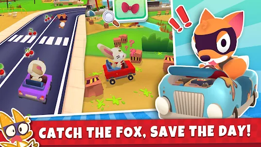 Puppy Cars - Games for Kids 3+