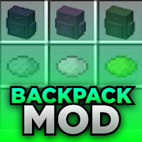 Backpack for minecraft Mod