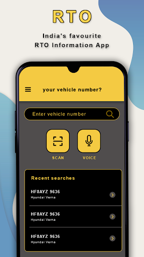 RTO Vehicle Information app