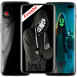 Cover Image of Télécharger joker Anonymous Scary wallpaper & Background 2020 1.2 APK