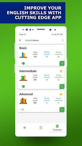 English Idioms & Slang Phrases Screen 2