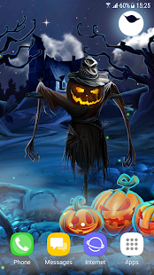 Spooky Halloween Live Wallpape Screenshot