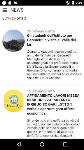 Consorzio Valle del Liri Screen 2