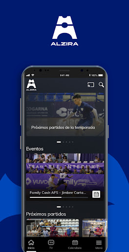 Android application Alzira AFS TV screenshort