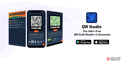 Android application QR Studio screenshort