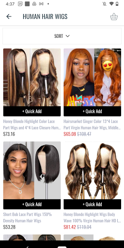 Hairsmarket Screen 3