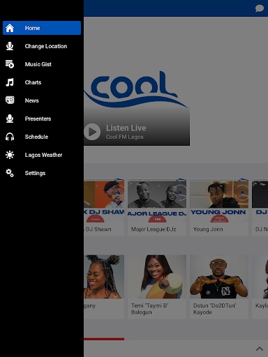 Cool FM Nigeria Screen 3