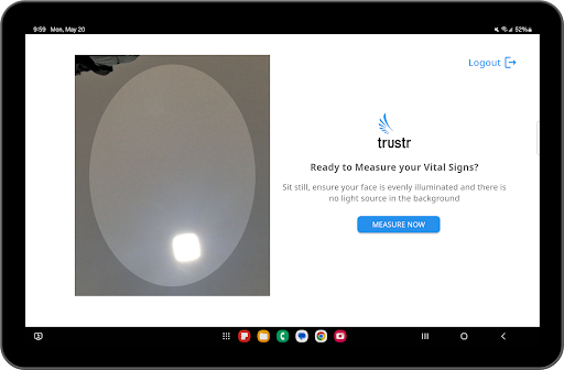 Trustr Kiosk JITM Screenshot