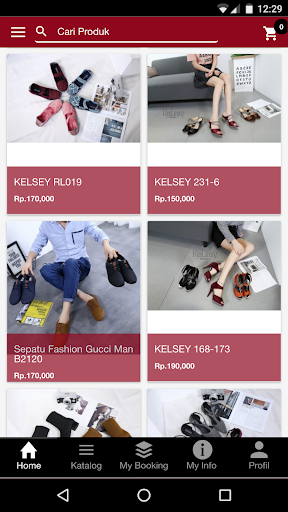 Android application Kaelyn Boutique screenshort