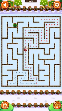 Game screenshot ねこ迷路 - ルーキー hack