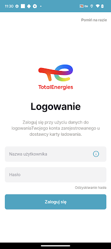 Android application TotalEnergies-Charger screenshort