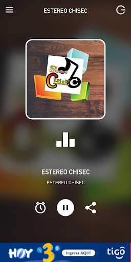 Android application ESTEREO CHISEC screenshort