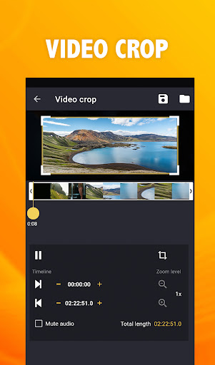 Android application Video Cutter screenshort
