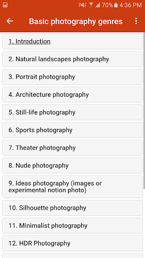 Photography Guide