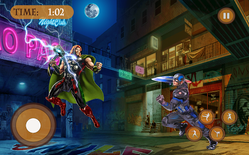 Superhero Fighting Immortal Gods Ring Arena Battle apkpoly screenshots 3