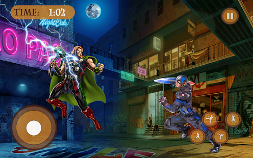 Superhero Fighting Immortal Gods Ring Arena Battle screenshots 3