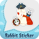 Cover Image of Télécharger Rabbit Stickers For WhatsApp : Bunny WAStickerApps 0.1 APK