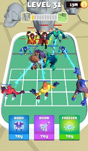 Merge Master: Superhero League Apk Mod for Android [Unlimited Coins/Gems] 4
