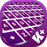 Purple HD Keyboard icon