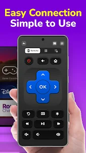 Remote for Roku TVs, TV Remote