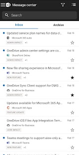 Microsoft 365 Admin Screenshot