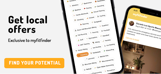 myfitfinder: Local Fitness App Screen 2