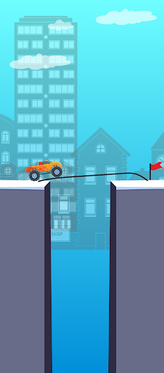 Draw Bridge Games : Save Car - Screenshot 2