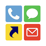 Speed dial for Phone/Mail/SMS icon
