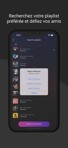 Multiblindtest Screen 2