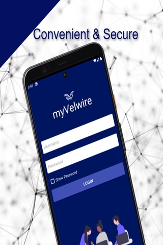 Android application myVelwire screenshort