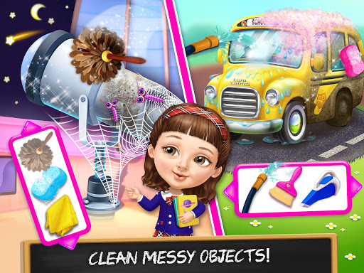 Sweet Baby Girl Cleanup 6 - School Cleaning Game apkdebit screenshots 13