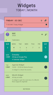 Dagelijkse kalenderwidget MOD APK (Pro ontgrendeld) 4